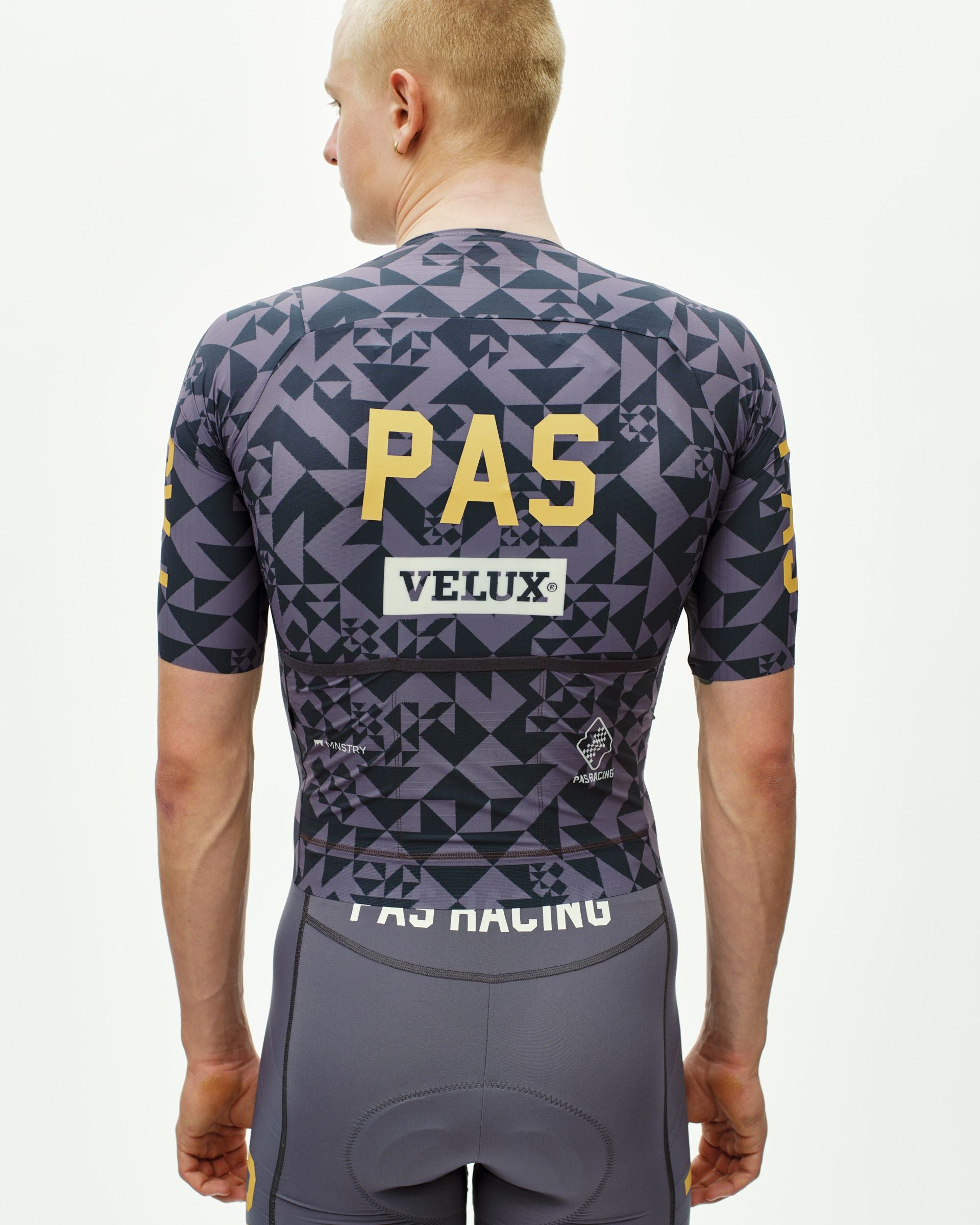 PAS Racing Mechanism Pro Jersey - AOP Origami Grey