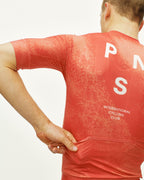 Mechanism Jersey - AOP Hibiscus Orange