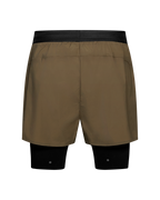 T.K.O. Balance 2-in-1 Shorts - Dark Stone