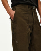 Off-Race Corduroy Pants - Deep Olive