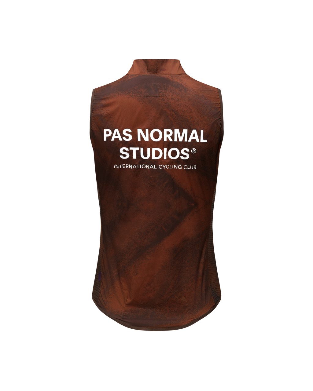 Women's Mechanism Stow Away Gilet - AOP Light brown
