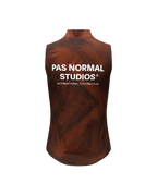 Women's Mechanism Stow Away Gilet - AOP Light brown