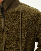 Off-Race Pile Fleece Jacket - Deep Olive