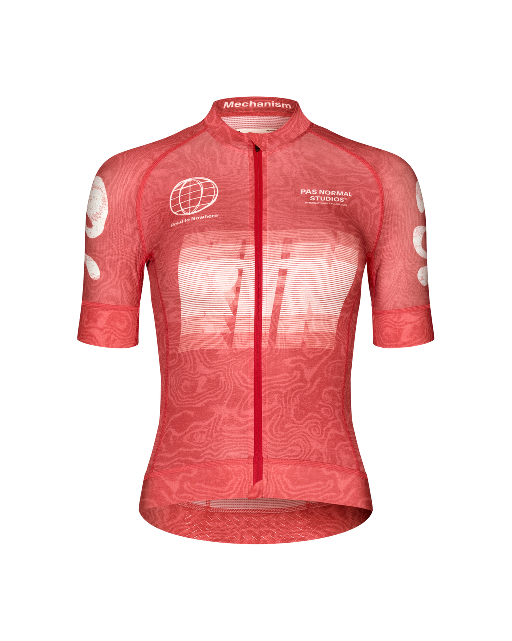 Women's Mechanism Logo Jersey - AOP RTN Classic red