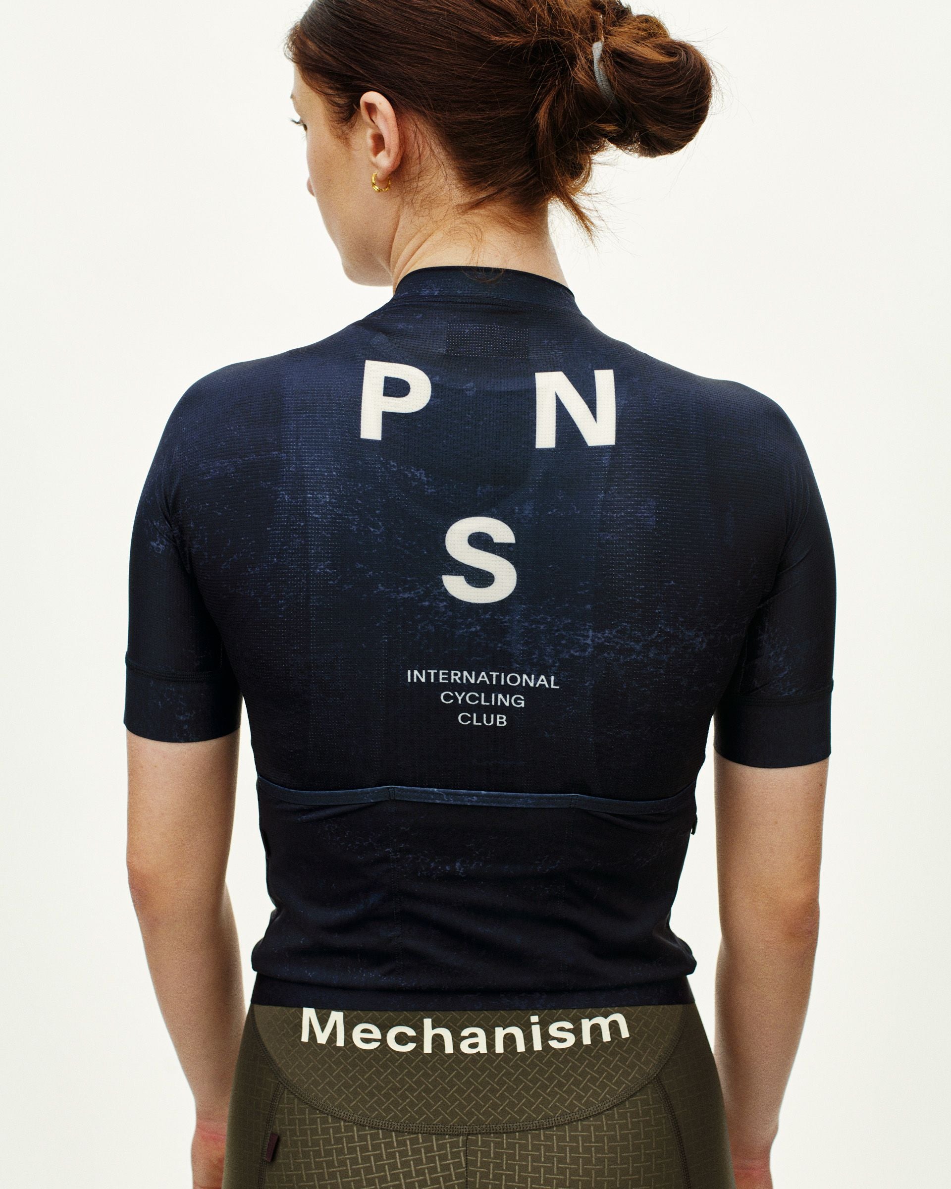 Women's Mechanism Jersey - AOP Indigo