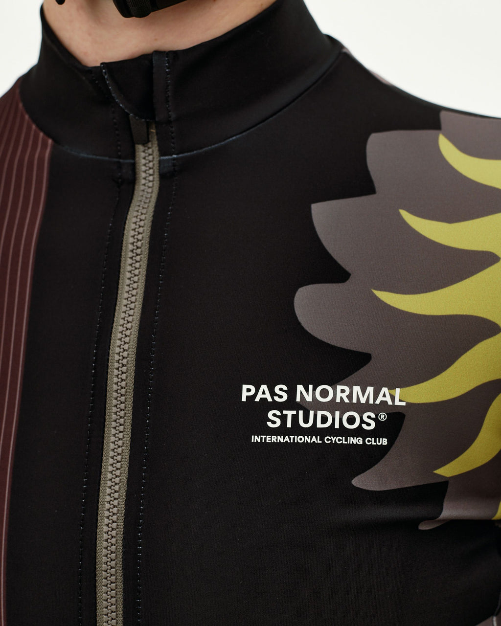 Women's Mechanism Long Sleeve Jersey - AOP International Dark Olive