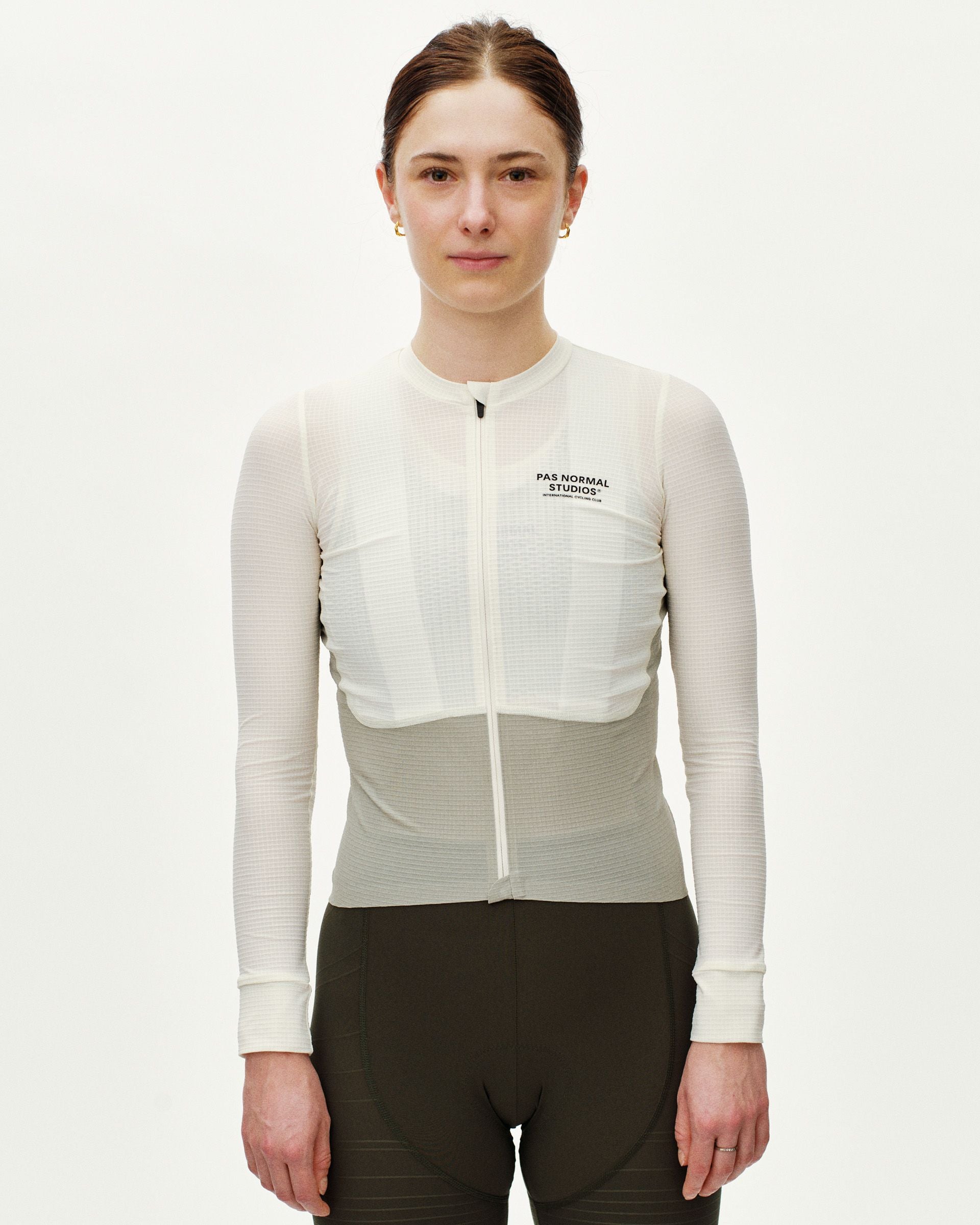Women's Mechanism Pro Long Sleeve Jersey - Off White