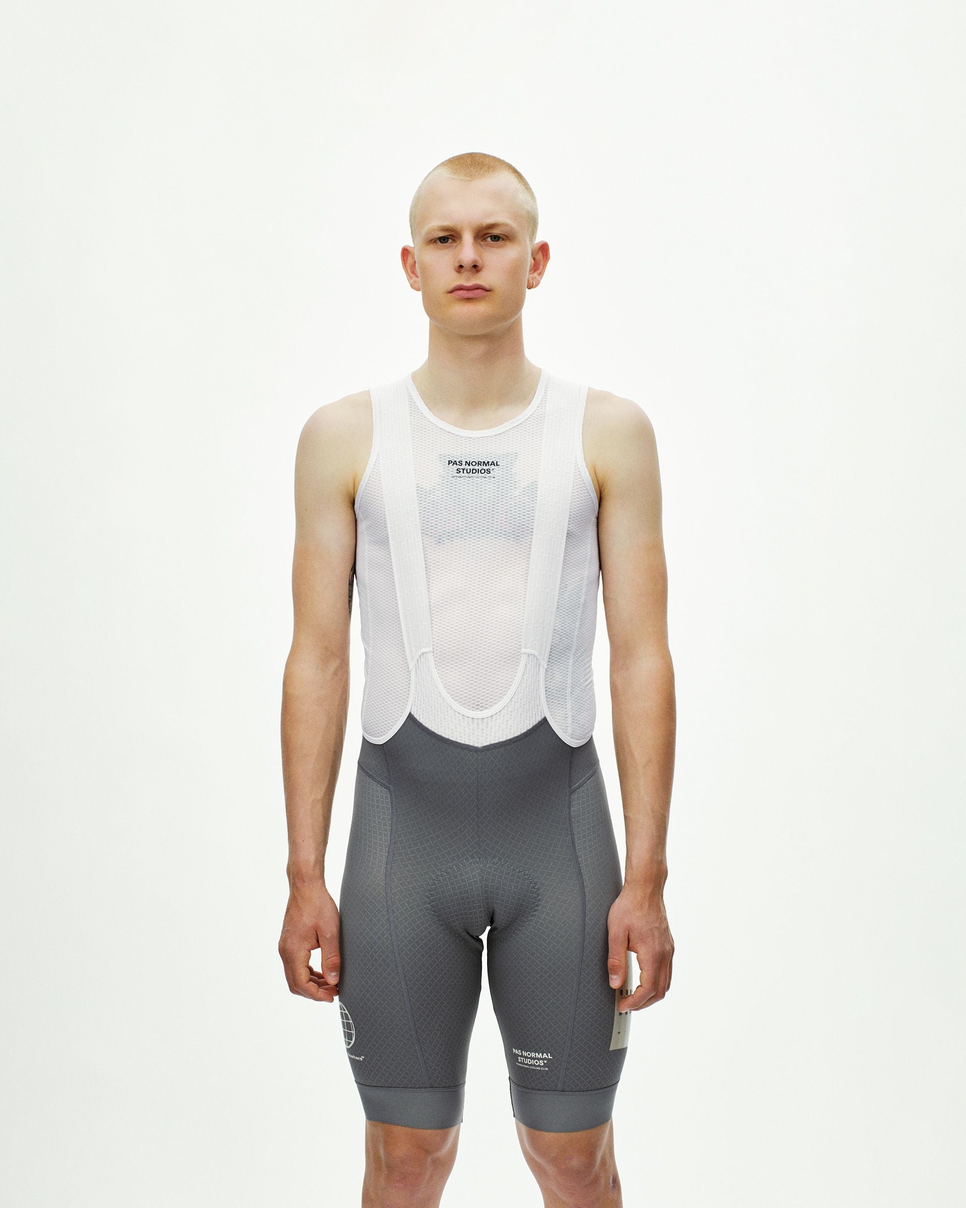 Mechanism Logo Bibs - Medium Grey
