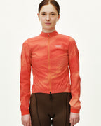 Women's Mechanism Stow Away Jacket - AOP Hibiscus Orange