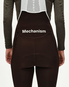 Women's Mechanism Thermal Long Bibs - Dark Coffee