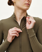 Women's Mechanism Long Sleeve Jersey - Mud