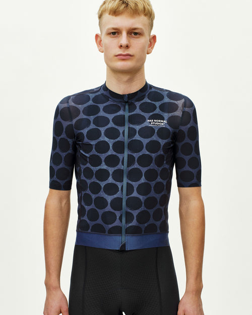 Essential Jersey - Dot Dark Navy