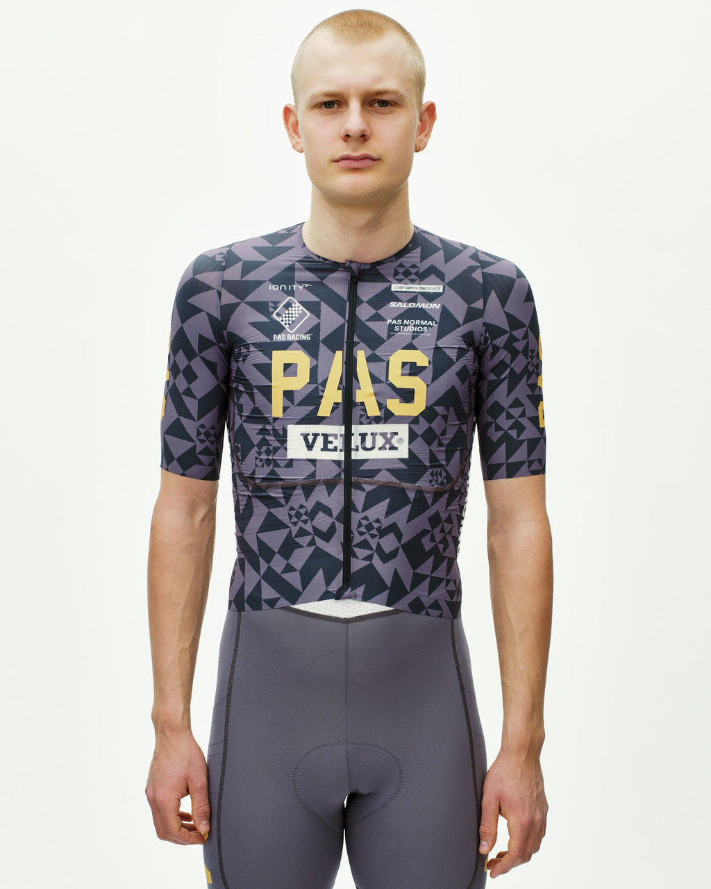 PAS Racing Mechanism Pro Jersey - AOP Origami Grey