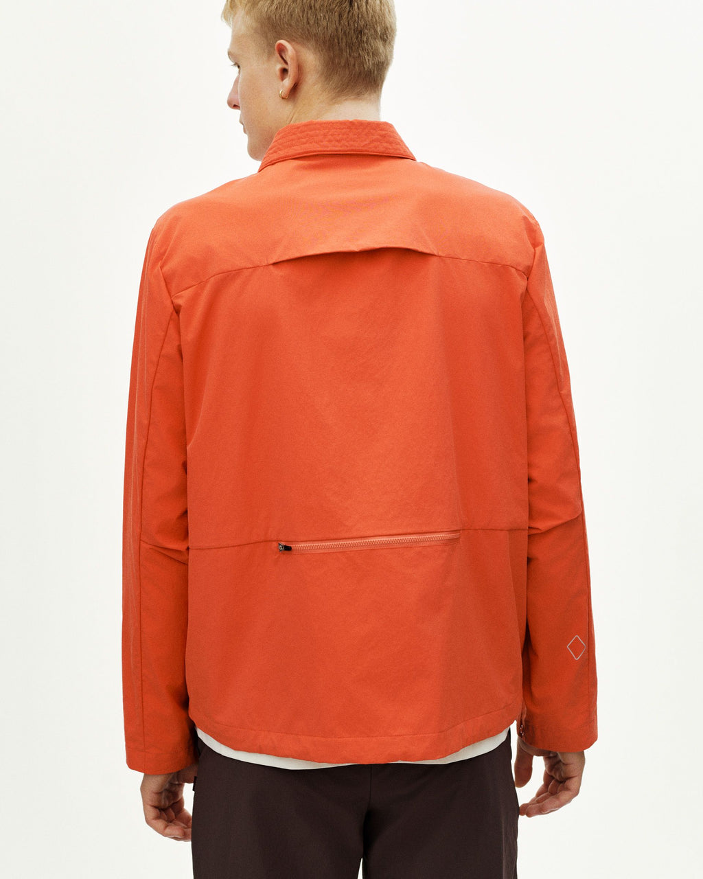 Off-Race Utility Jacket - Hibiscus Orange