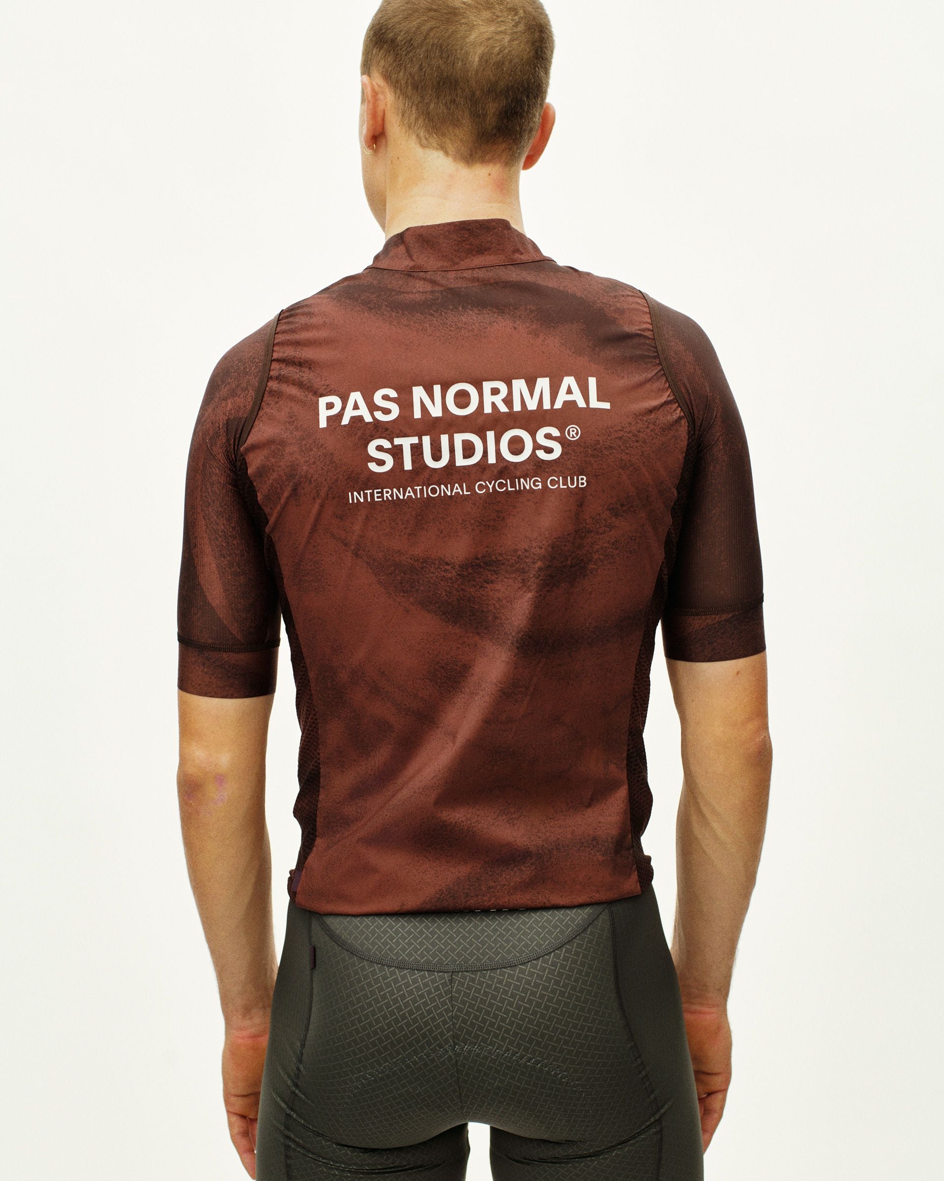 Mechanism Stow Away Gilet - AOP Light brown