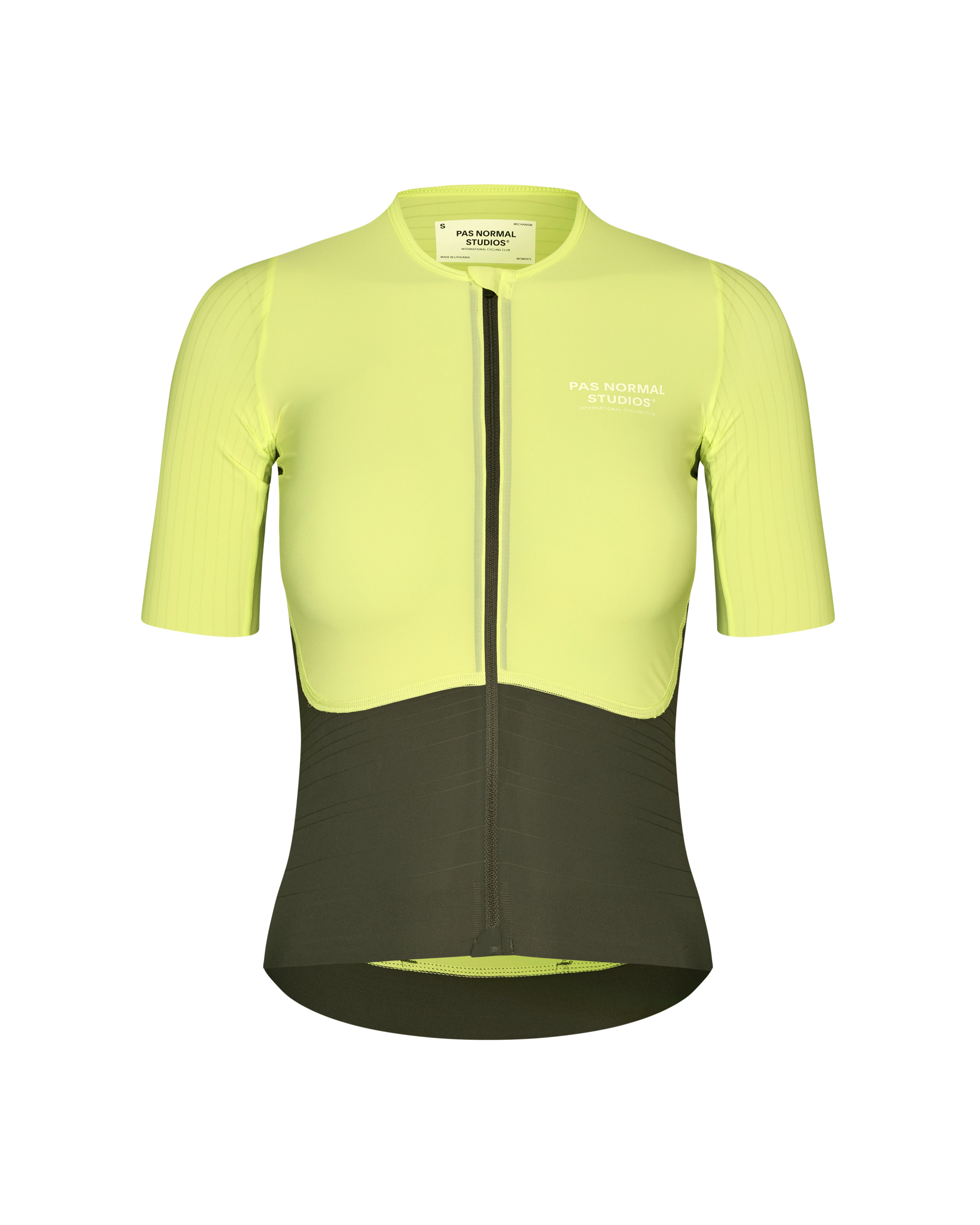 Women's Mechanism Pro Jersey - Wasabi Green / Dark Olive
