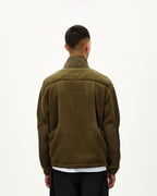 Off-Race Pile Fleece Jacket - Deep Olive