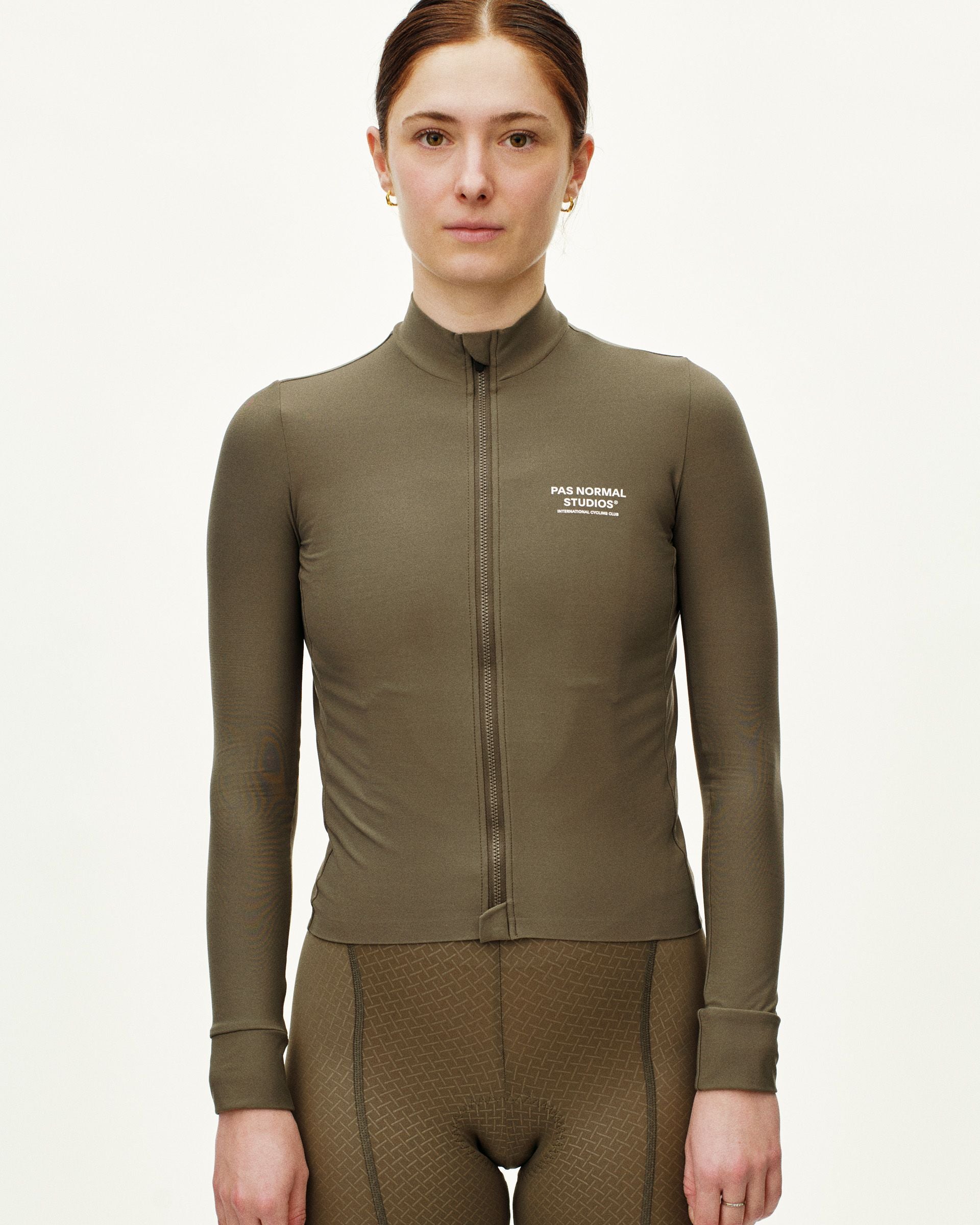 Women's Mechanism Long Sleeve Jersey - Mud