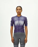 Women's Mechanism Logo Jersey - AOP RTN Dark Purple