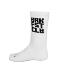 Breakfast Club Race Socks - White