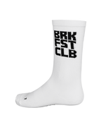 Breakfast Club Race Socks - White