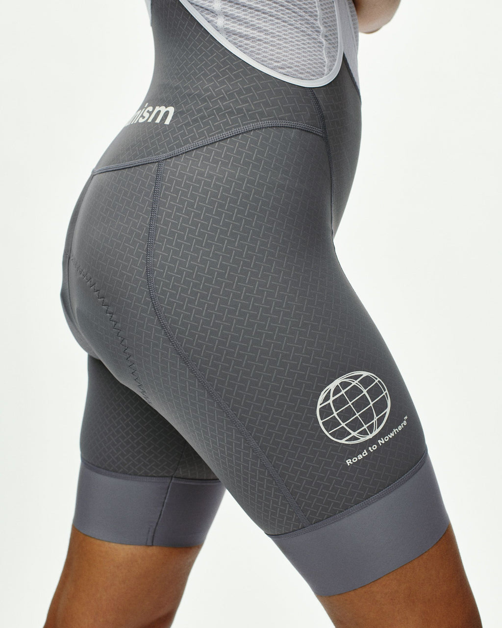 Women's Mechanism Logo Bibs - Medium Grey