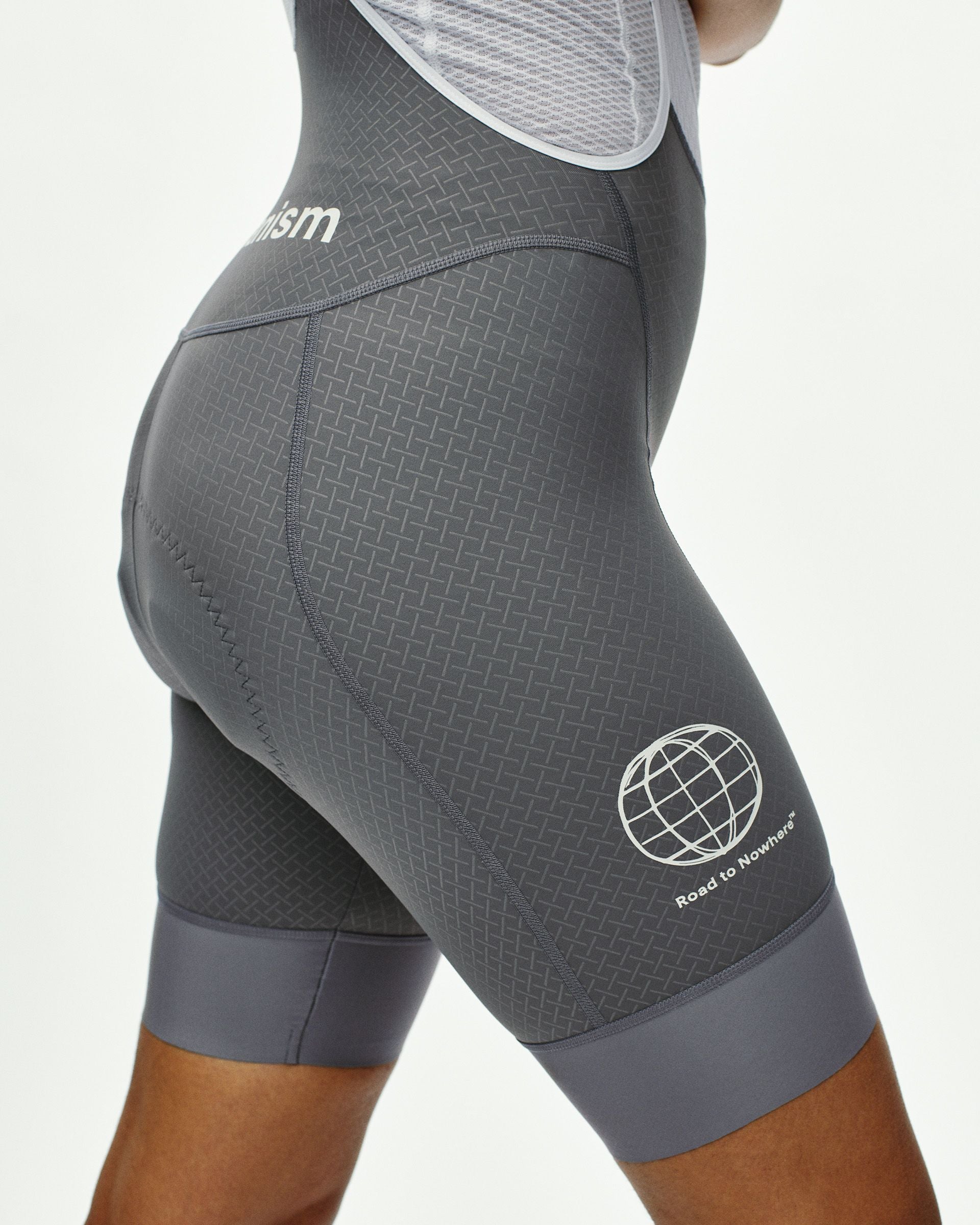 Women's Mechanism Logo Bibs - Medium Grey