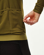 Women's Essential Long Sleeve Jersey - Khaki Green