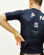 Mechanism Jersey - AOP Indigo