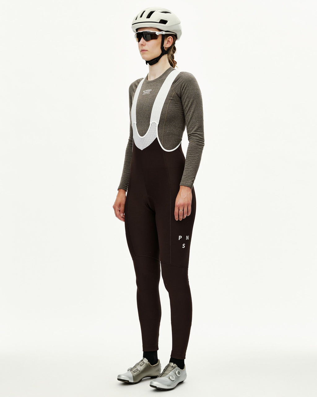 Women's Mechanism Thermal Long Bibs - Dark Coffee