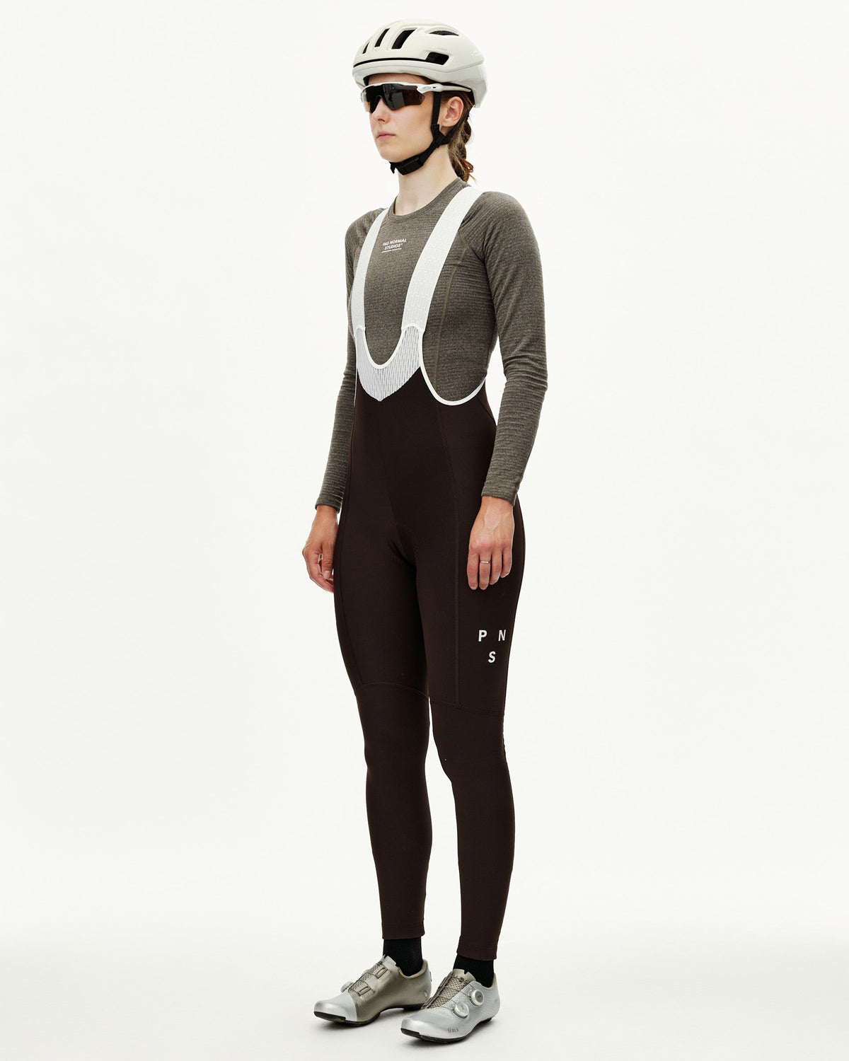 Women's Mechanism Thermal Long Bibs - Dark Coffee