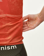 Women's Mechanism Jersey - AOP Hibiscus Orange