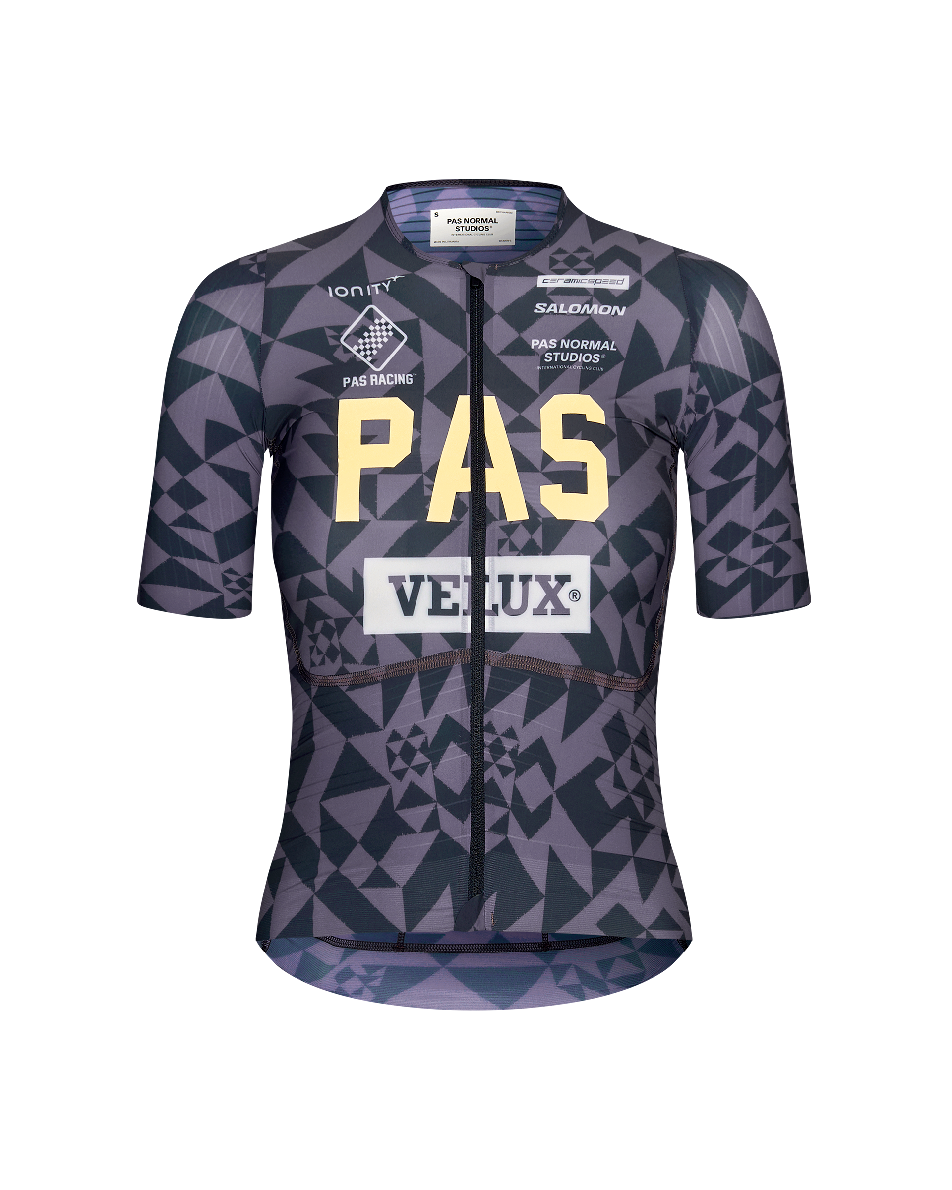 Women's PAS Racing Mechanism Pro Jersey - AOP Origami Grey