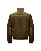 Off-Race Pile Fleece Jacket - Deep Olive