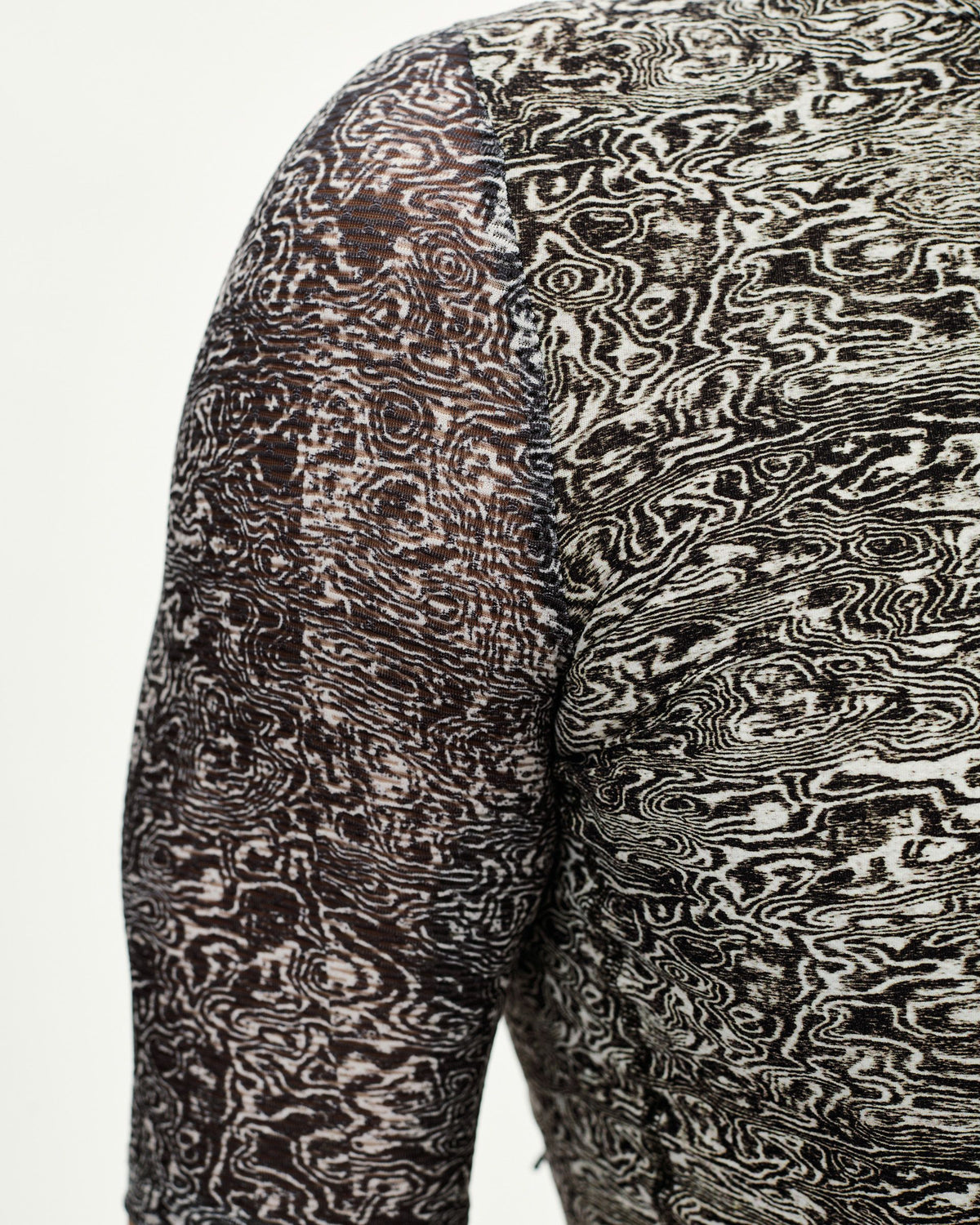 Essential Light Jersey - AOP Grain Off White