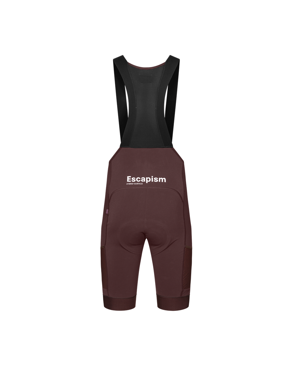 Escapism Cargo Bibs - Dark Red