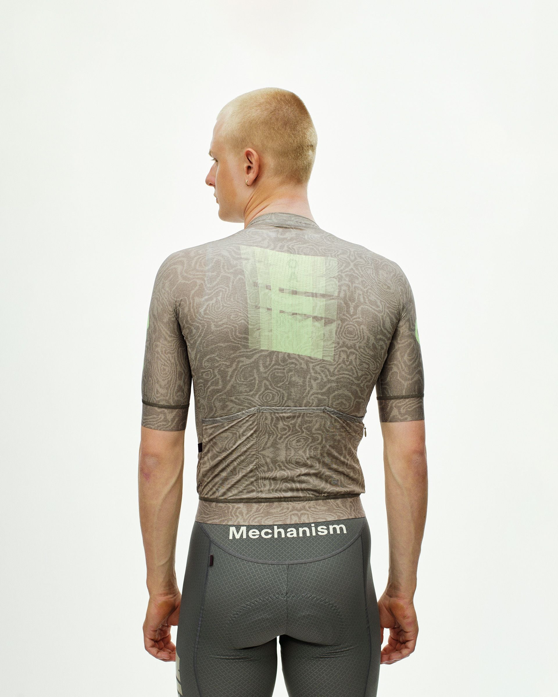 Mechanism Logo Jersey - AOP RTN Earth