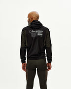 Escapism Hooded Lightweight Jacket - Black
