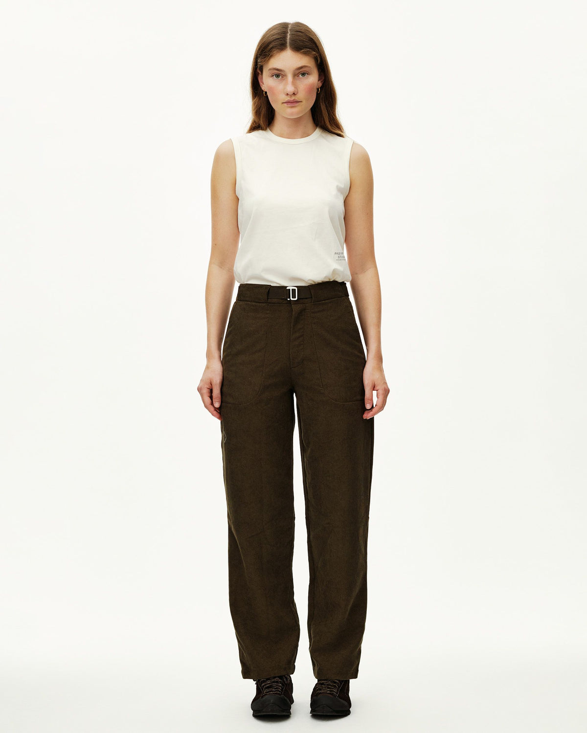 Off-Race Corduroy Pants - Deep Olive
