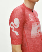 Mechanism Logo Jersey - AOP RTN Classic red