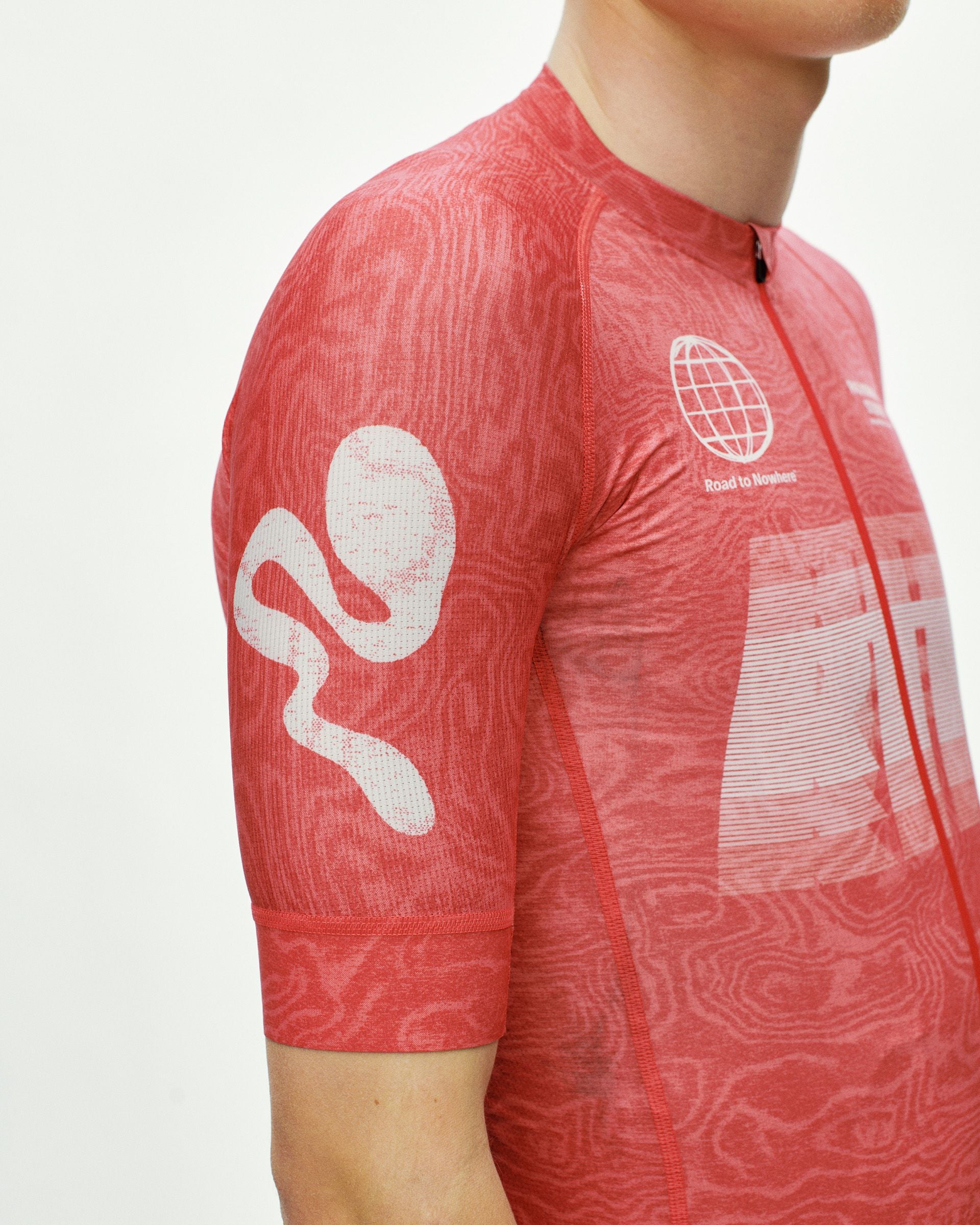 Mechanism Logo Jersey - AOP RTN Classic red