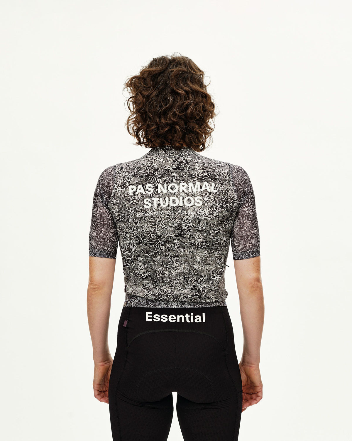 Women's Essential Light Jersey - AOP Grain Off White