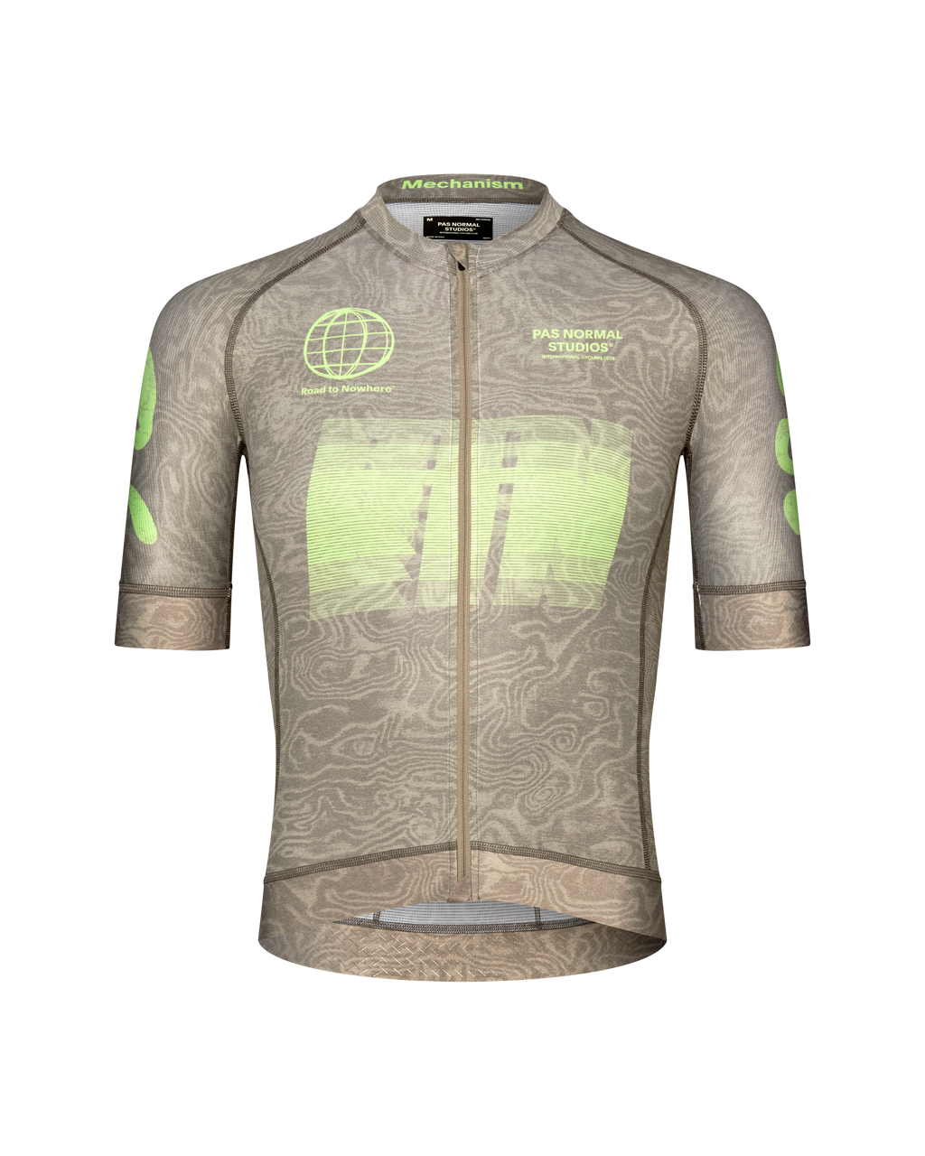 Mechanism Logo Jersey - AOP RTN Earth