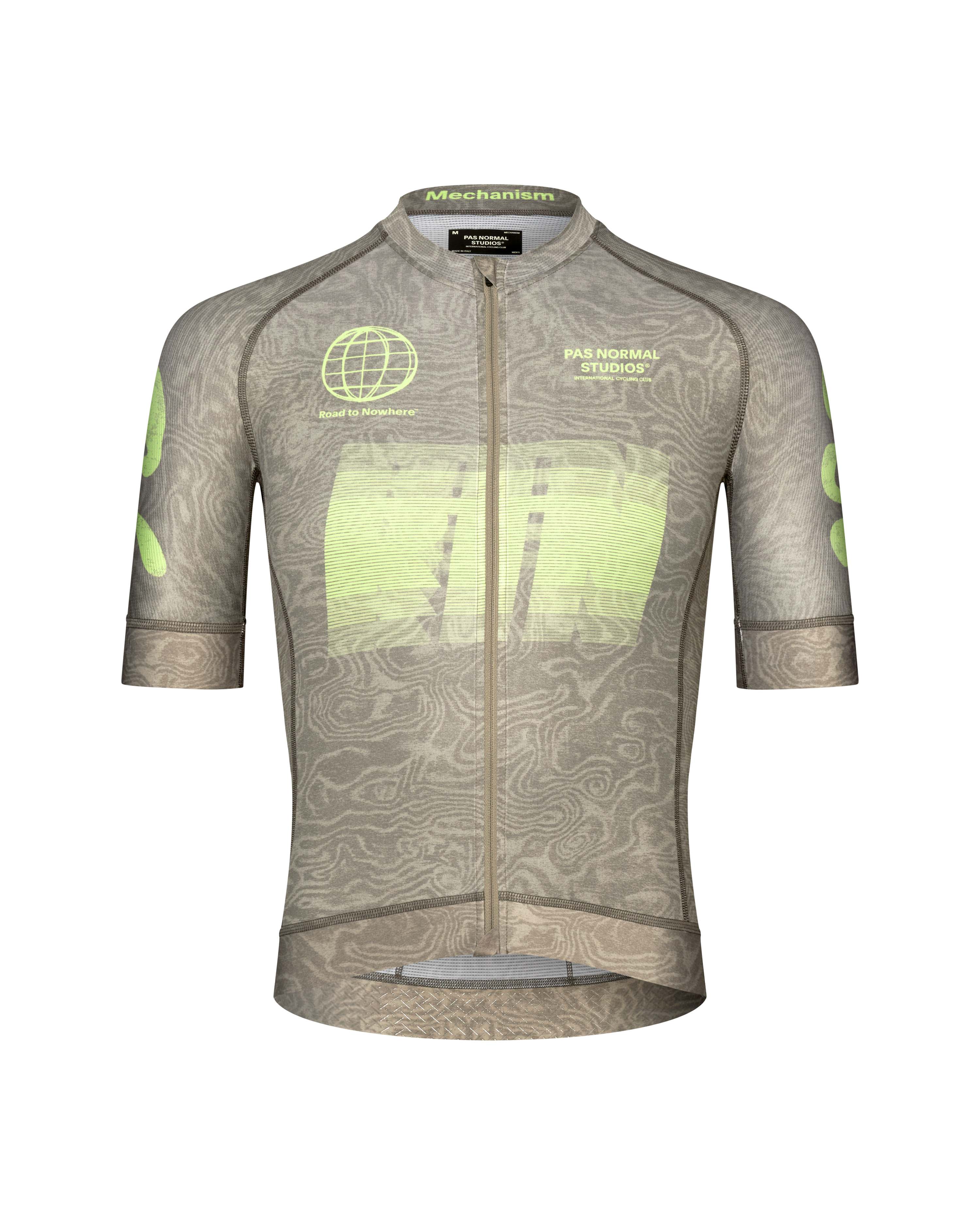 Mechanism Logo Jersey - AOP RTN Earth