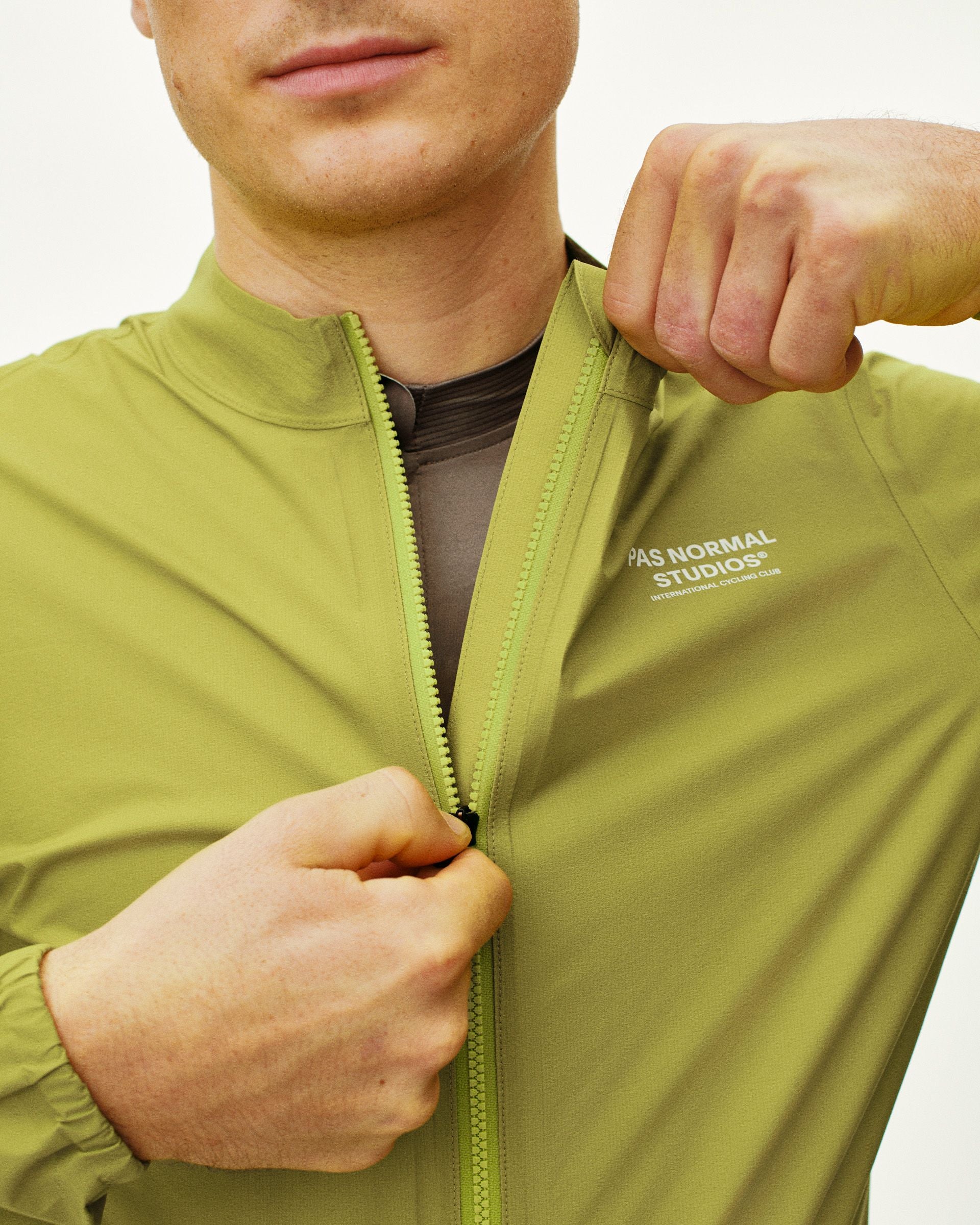 Mechanism Rain Jacket - Moss Green