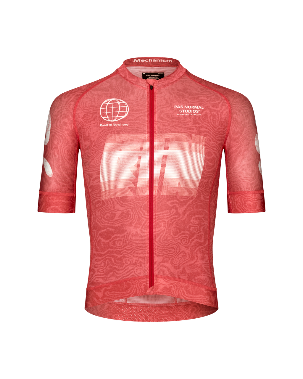Mechanism Logo Jersey - AOP RTN Classic red