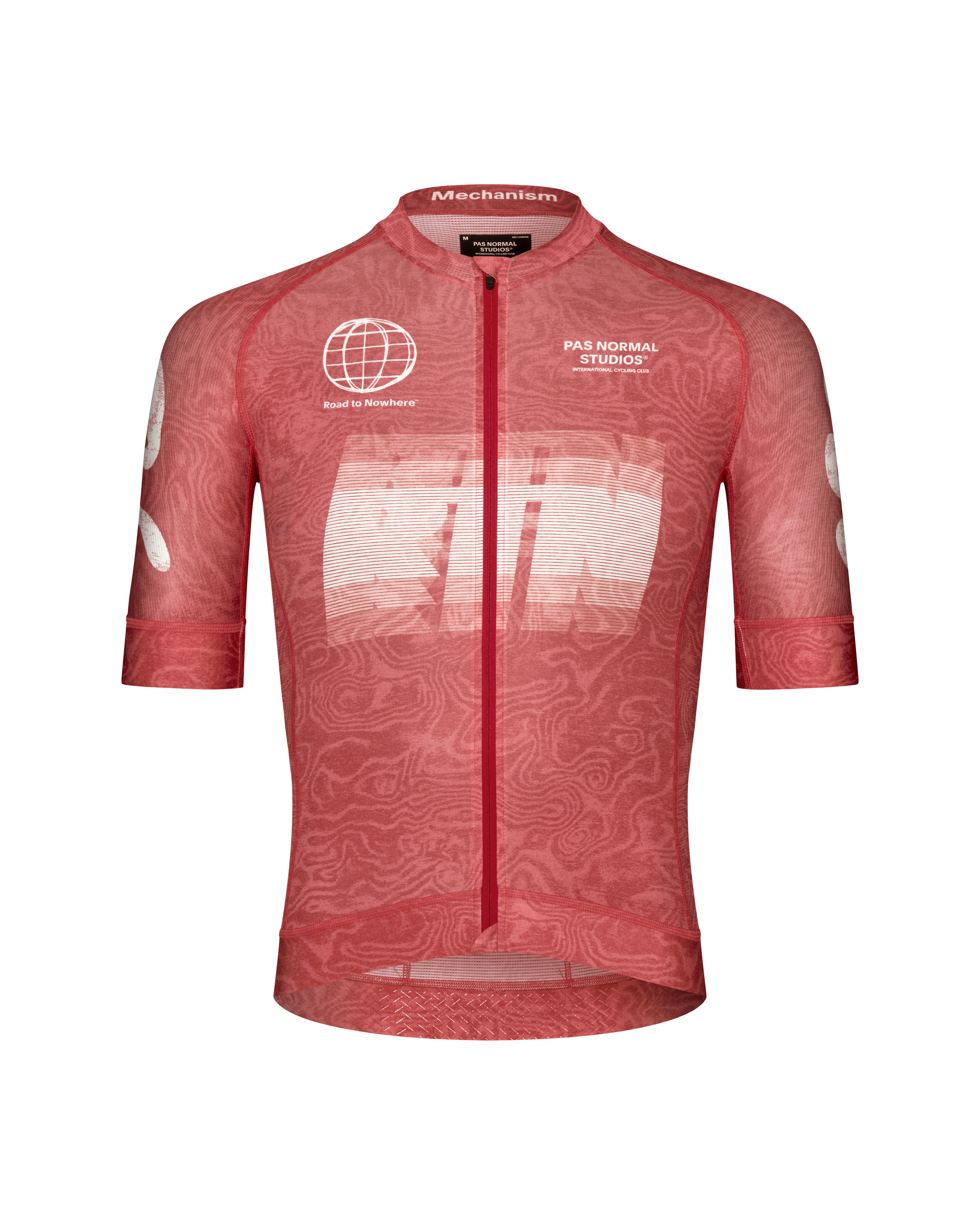 Mechanism Logo Jersey - AOP RTN Classic red