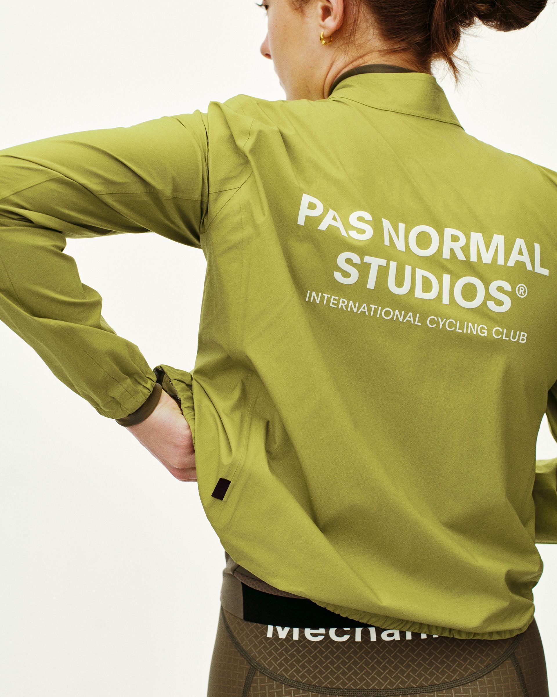 Women's Mechanism Rain Jacket - Moss Green