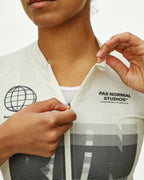 Women's Mechanism Logo Jersey - AOP RTN Off White