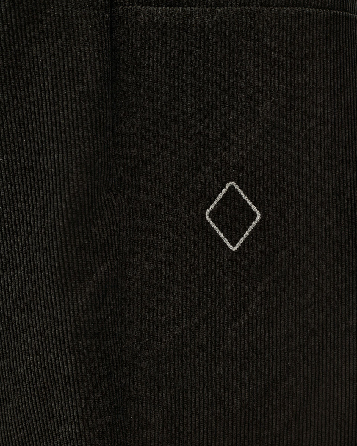 Off-Race Corduroy Pants - Black